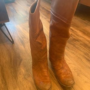 Authentic Frye Boots in Cognac size 9 Womens